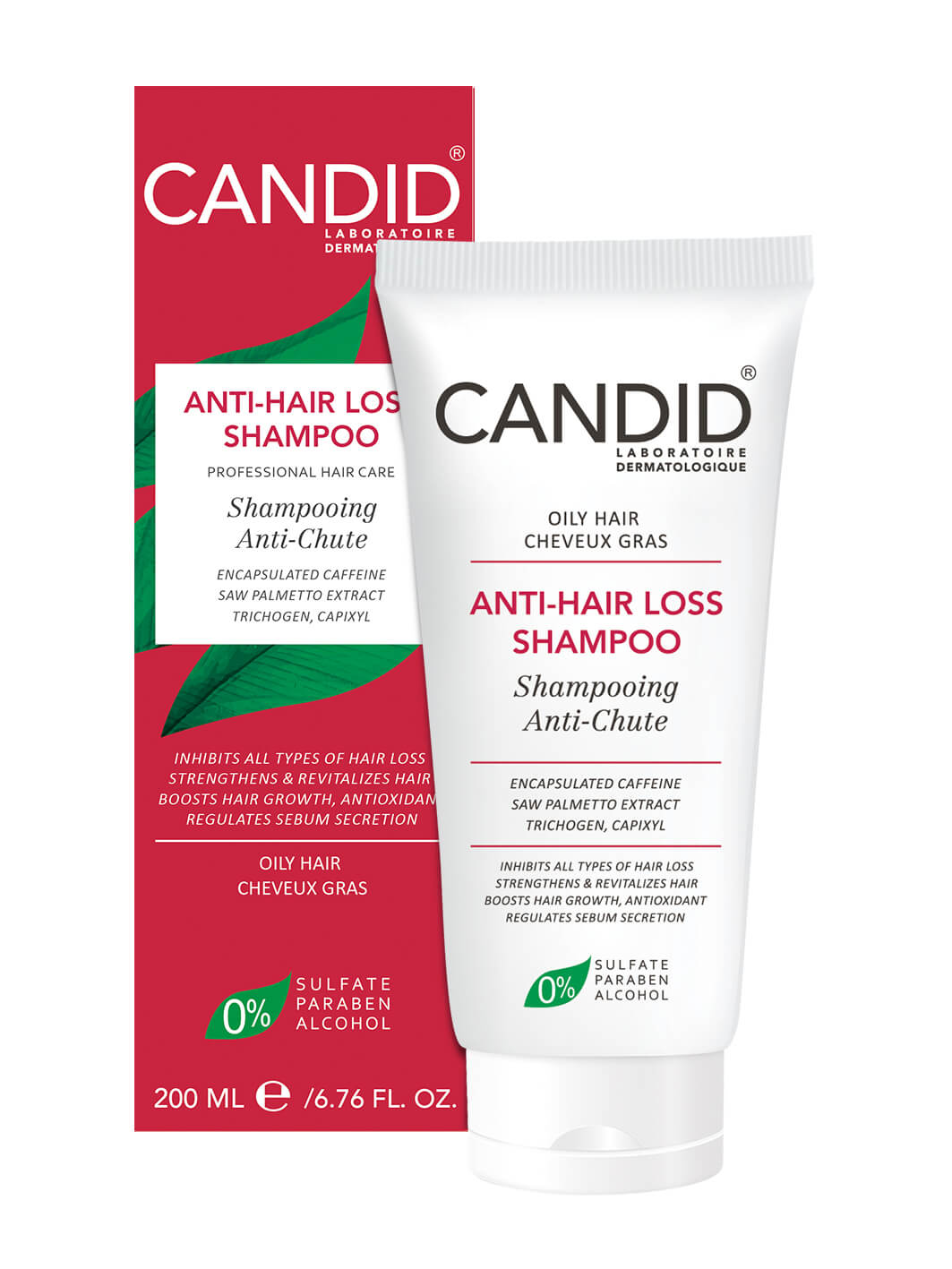 شامپو ضدریزش و تقویت کننده موی چرب -  Anti-Hair loss Greasy Hair Shampoo 